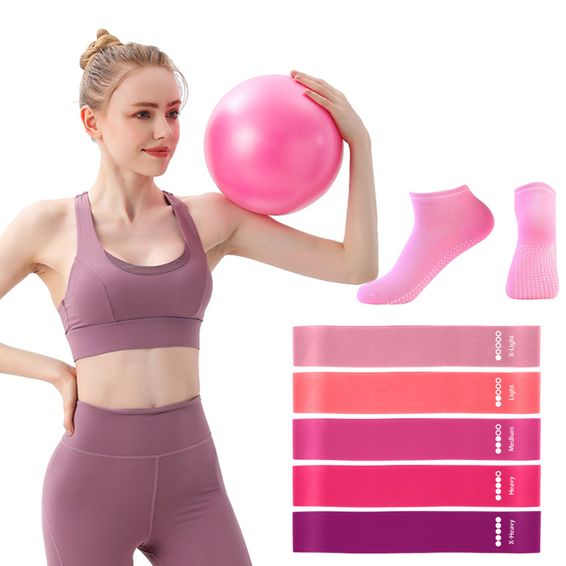 Pilates Yoga Kit - Ensembles de bandes de résistance de