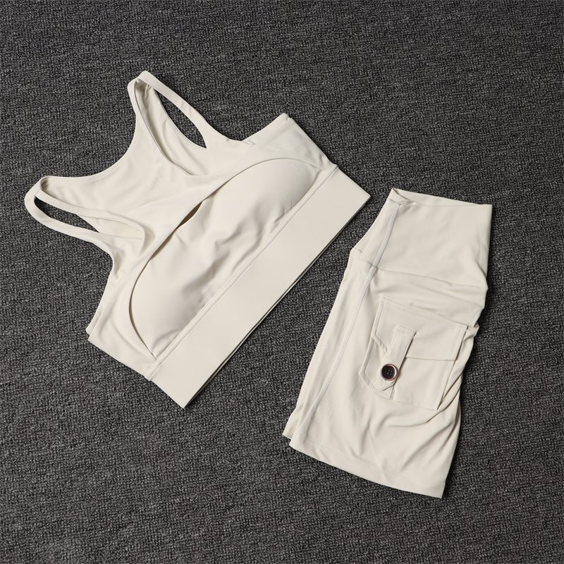 Pilates Yoga Gear - Short de Fitness, ensembles de Yoga,