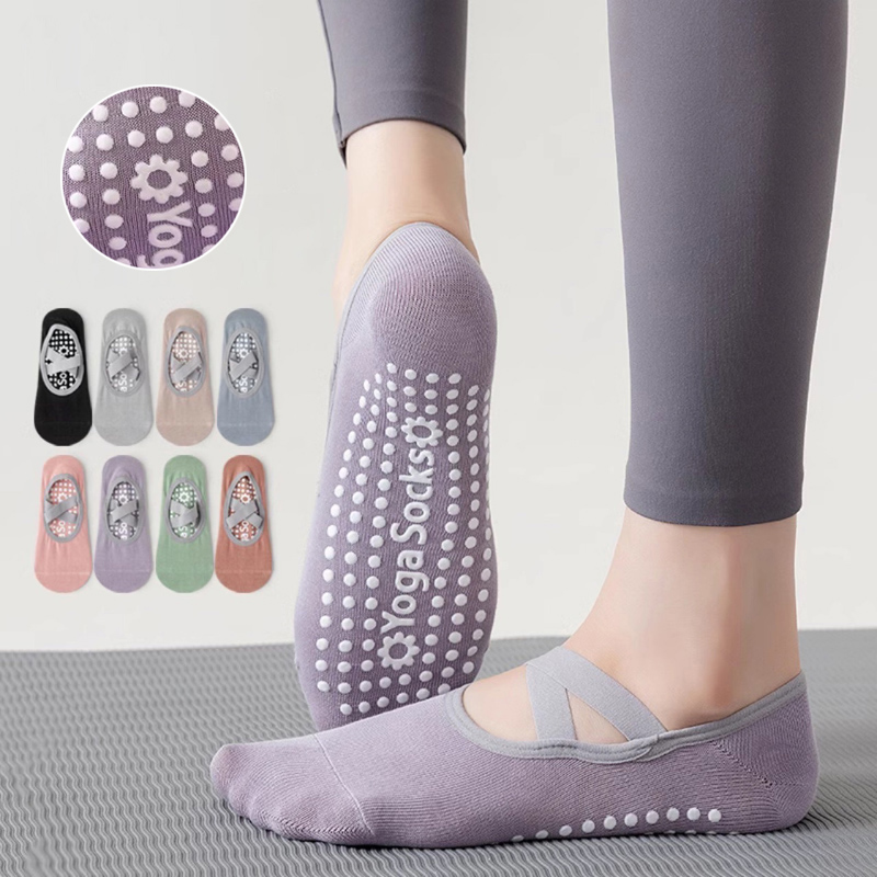 Pilates Yoga Towel - Chaussettes de Yoga respirantes à fond