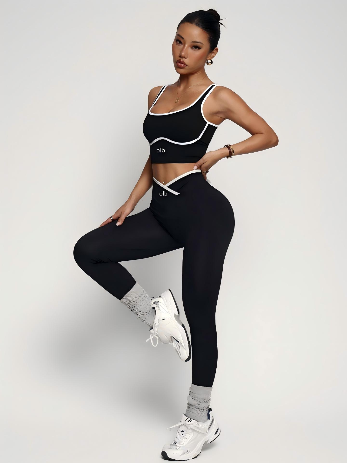 Pilates Yoga Gear - Ensemble de sport 2 pièces pour