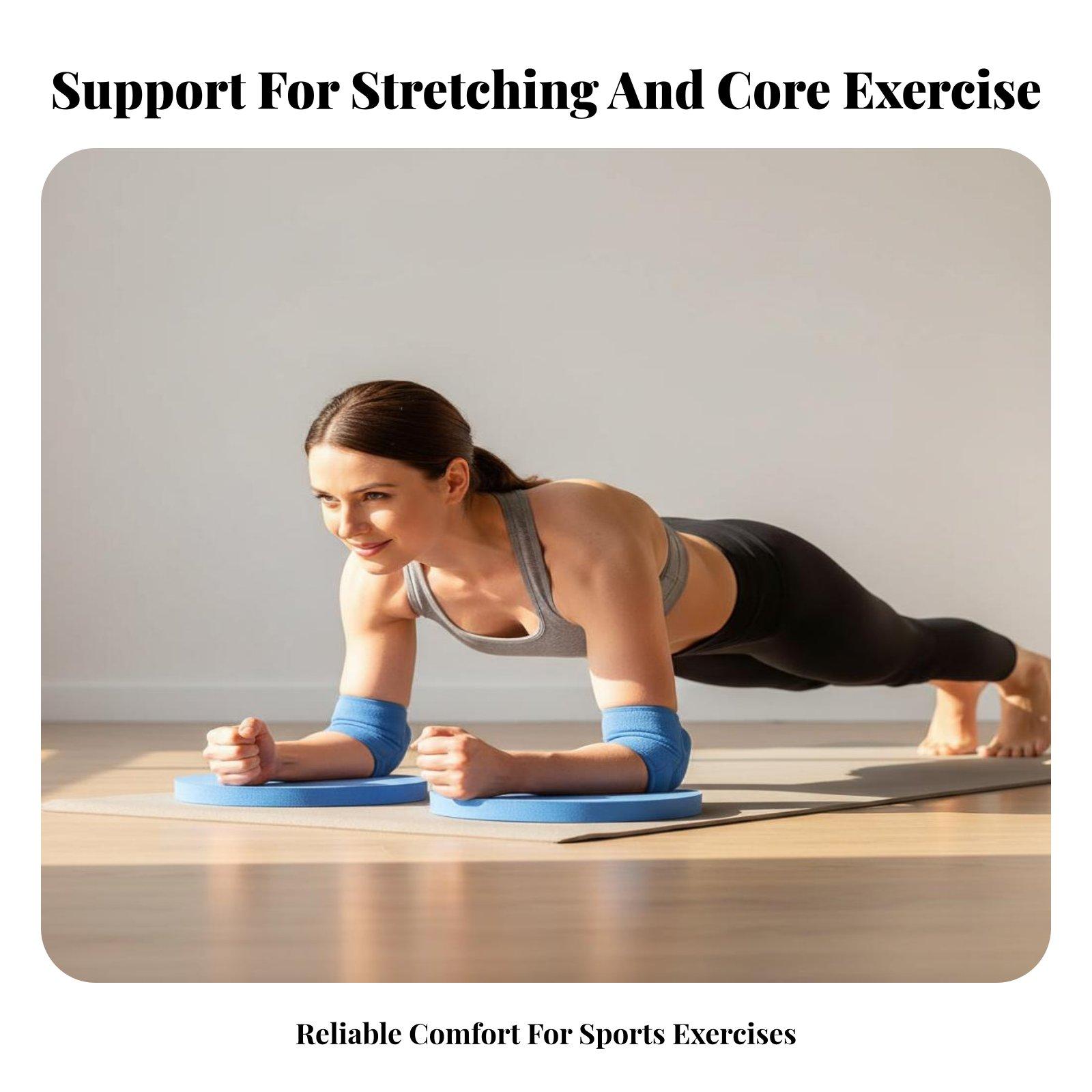 Pilates Yoga Joint - Coussinets de Yoga Ronds pour les