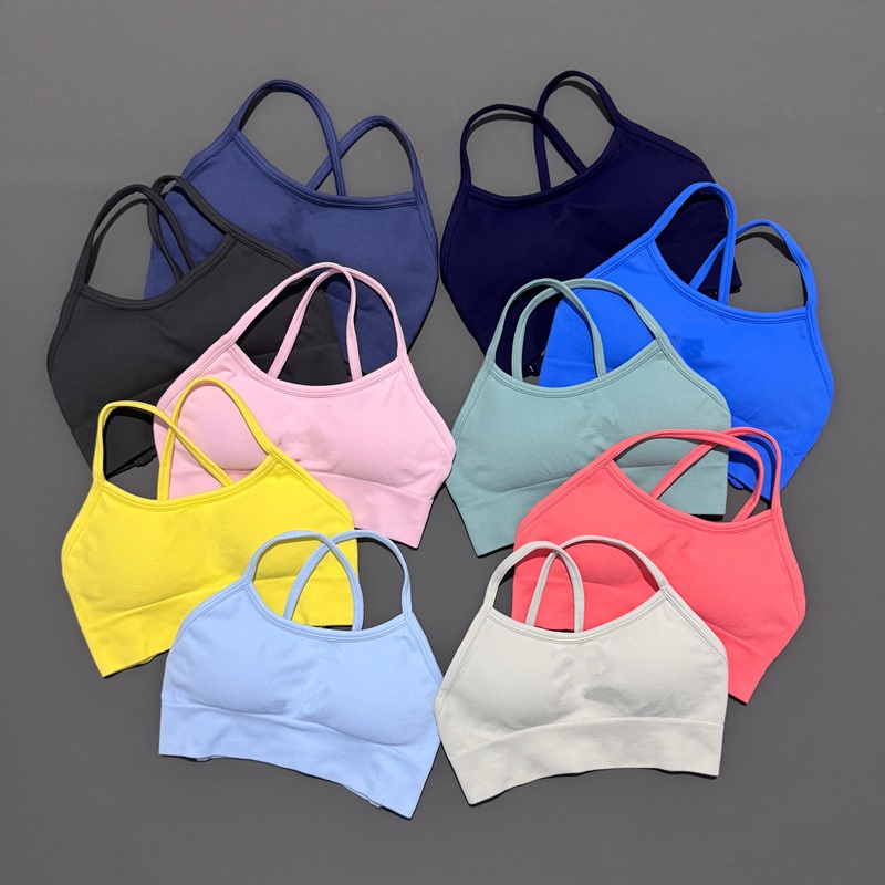 Yoga Strap Cotton - Histello – soutien-gorge de sport dos