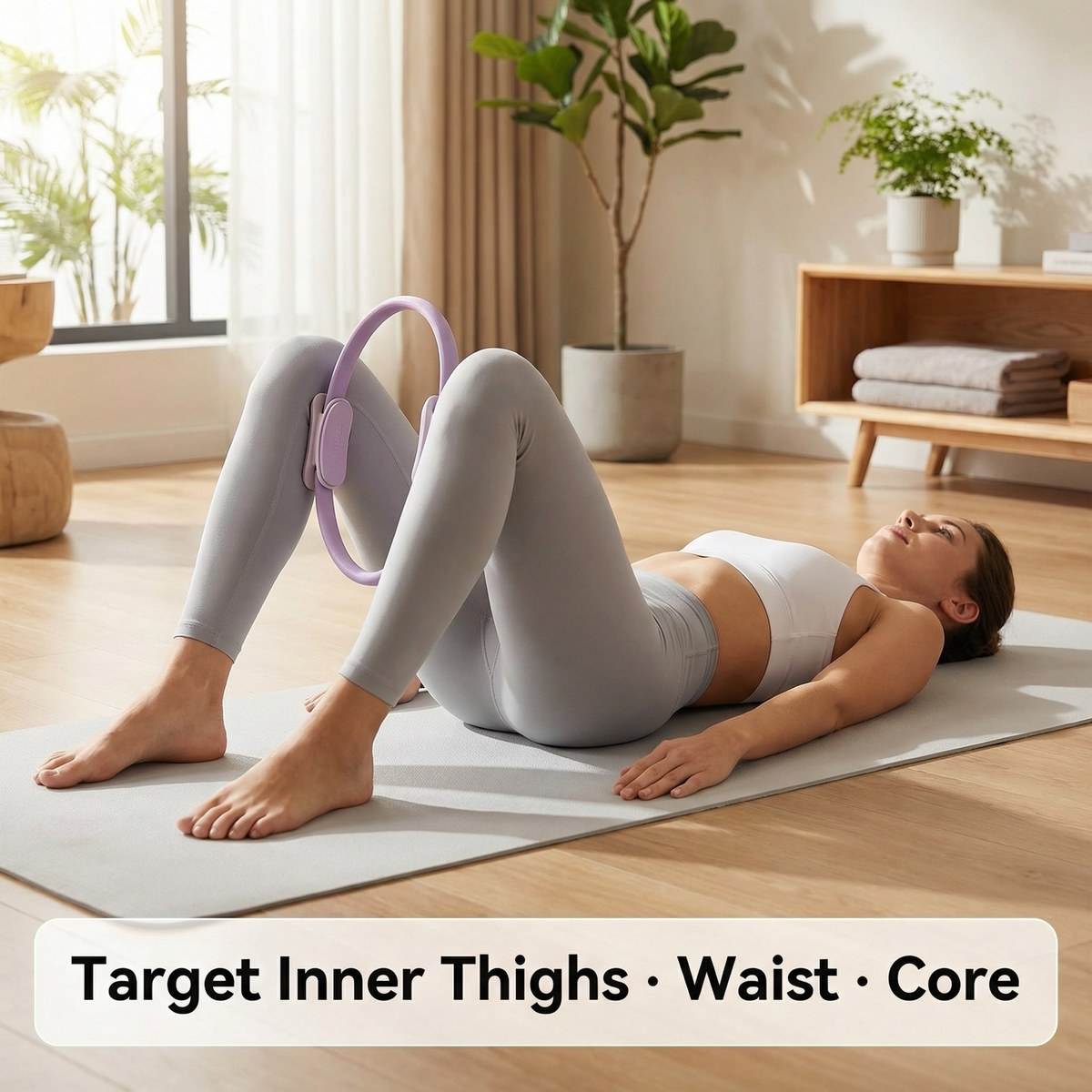 Pilates Ring Magic - Anneau de Pilates de 38 cm,