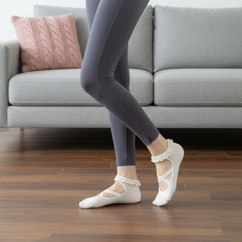 Pilates & Yoga Unleashed Studio Tuckahoe - 1 paire de chaussettes de Pilates