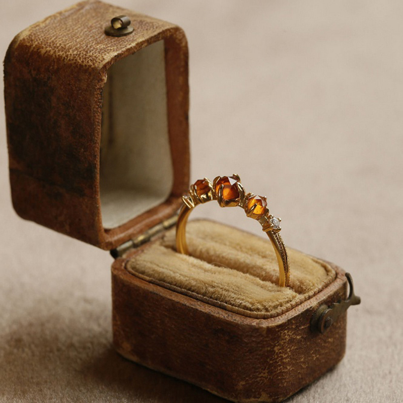 Pilates Ring Magic - Bague magique en ambre soleil, bagues