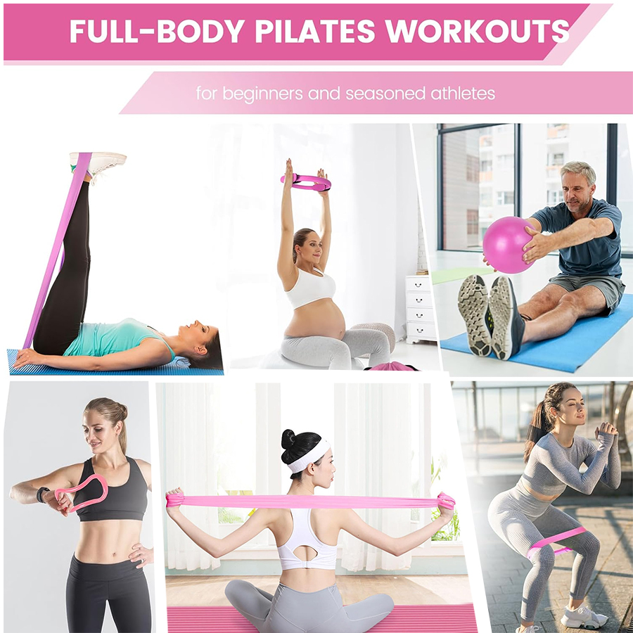 Kit essentiel de Pilates cinq  - Pilates Yoga Kit avis et prix