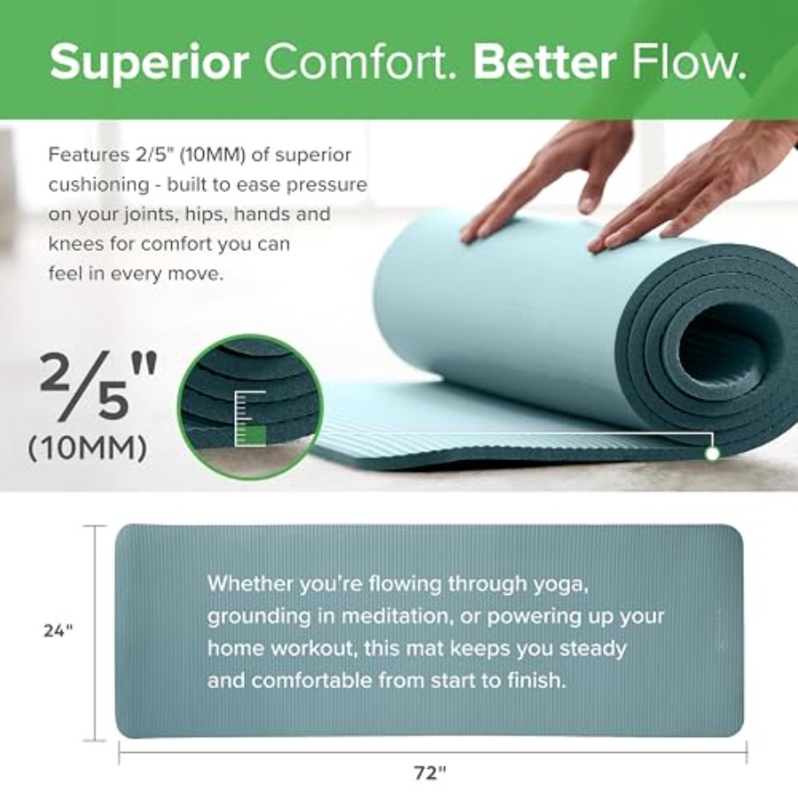 Tapis de yoga épais, tapis d'e - Pilates Yoga Joint avis et prix