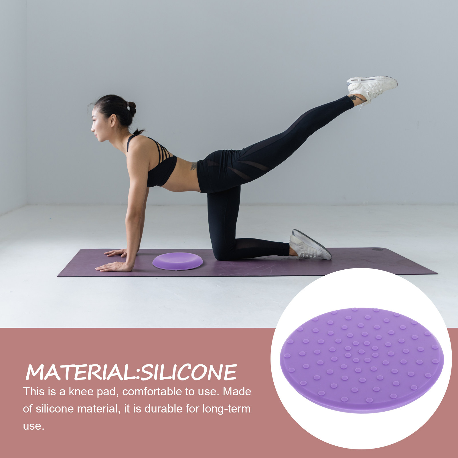 Tapis de yoga rond élégant, co - Pilates Yoga Joint avis et prix