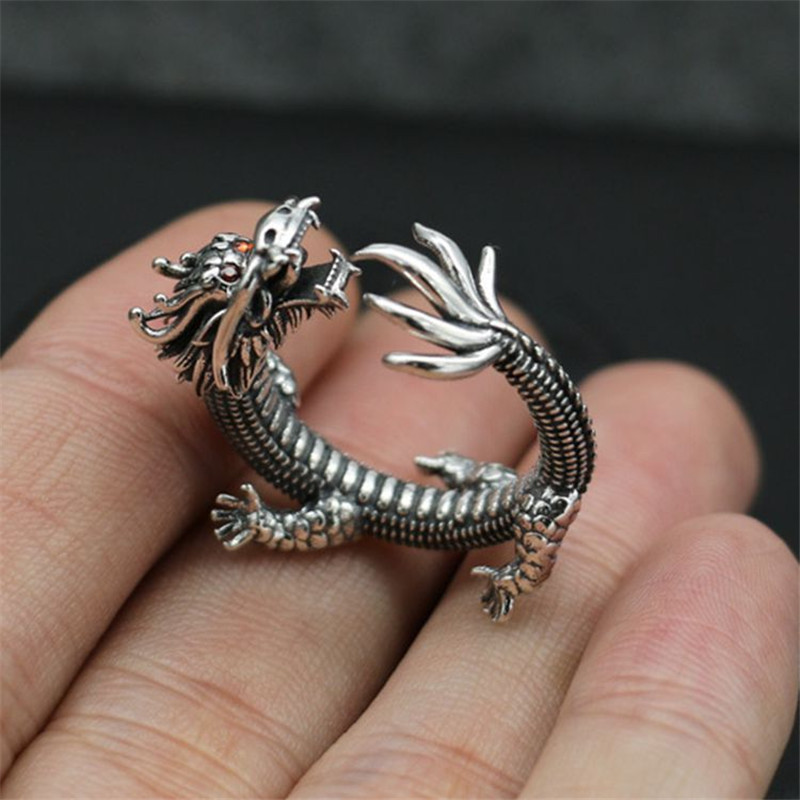 Jisensp Bague Dragon Gothique  - Pilates Ring Magic avis et prix