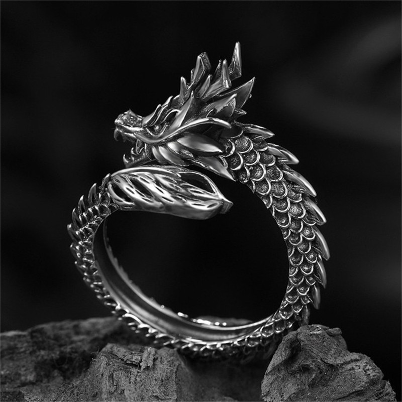 Jisensp Bague Dragon Gothique  - Pilates Ring Magic avis et prix