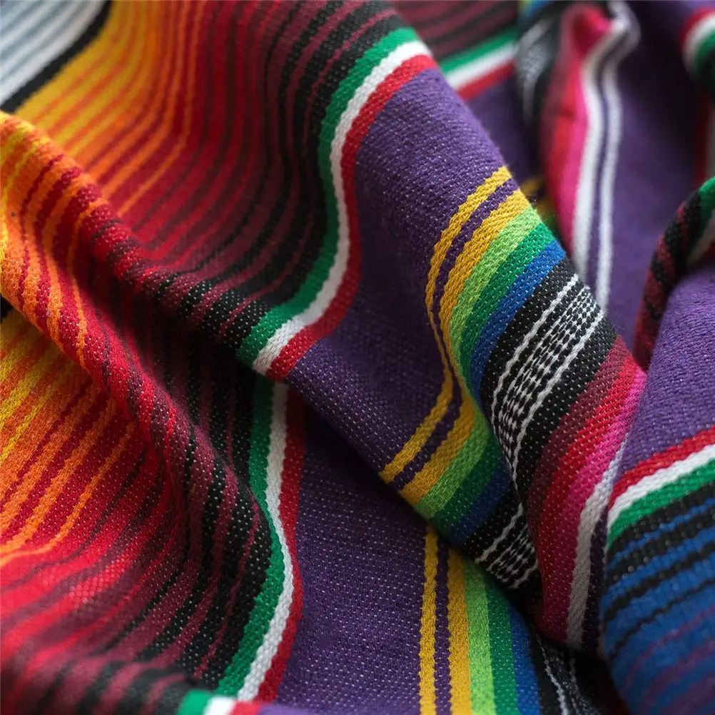 Couverture à pampilles mexicai - Pilates Yoga Towel avis et prix
