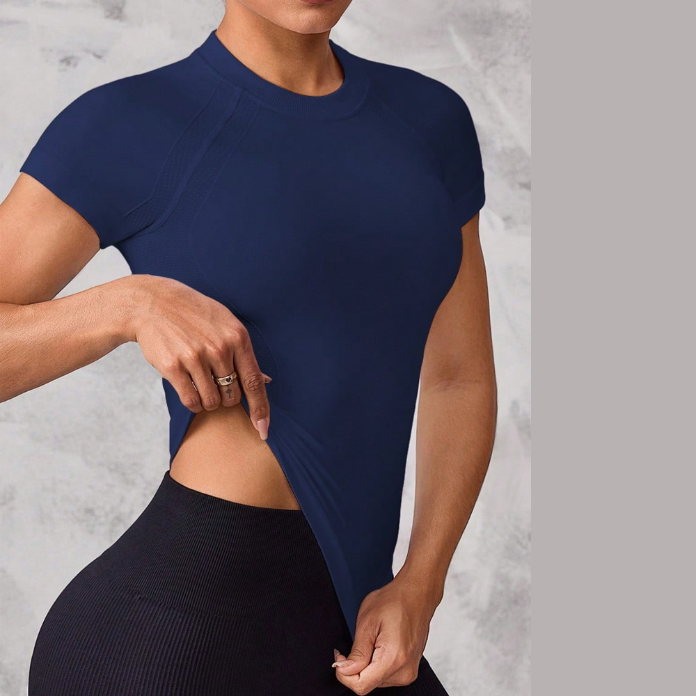 Haut de sport à manches courte - Yoga Strap Cotton avis et prix