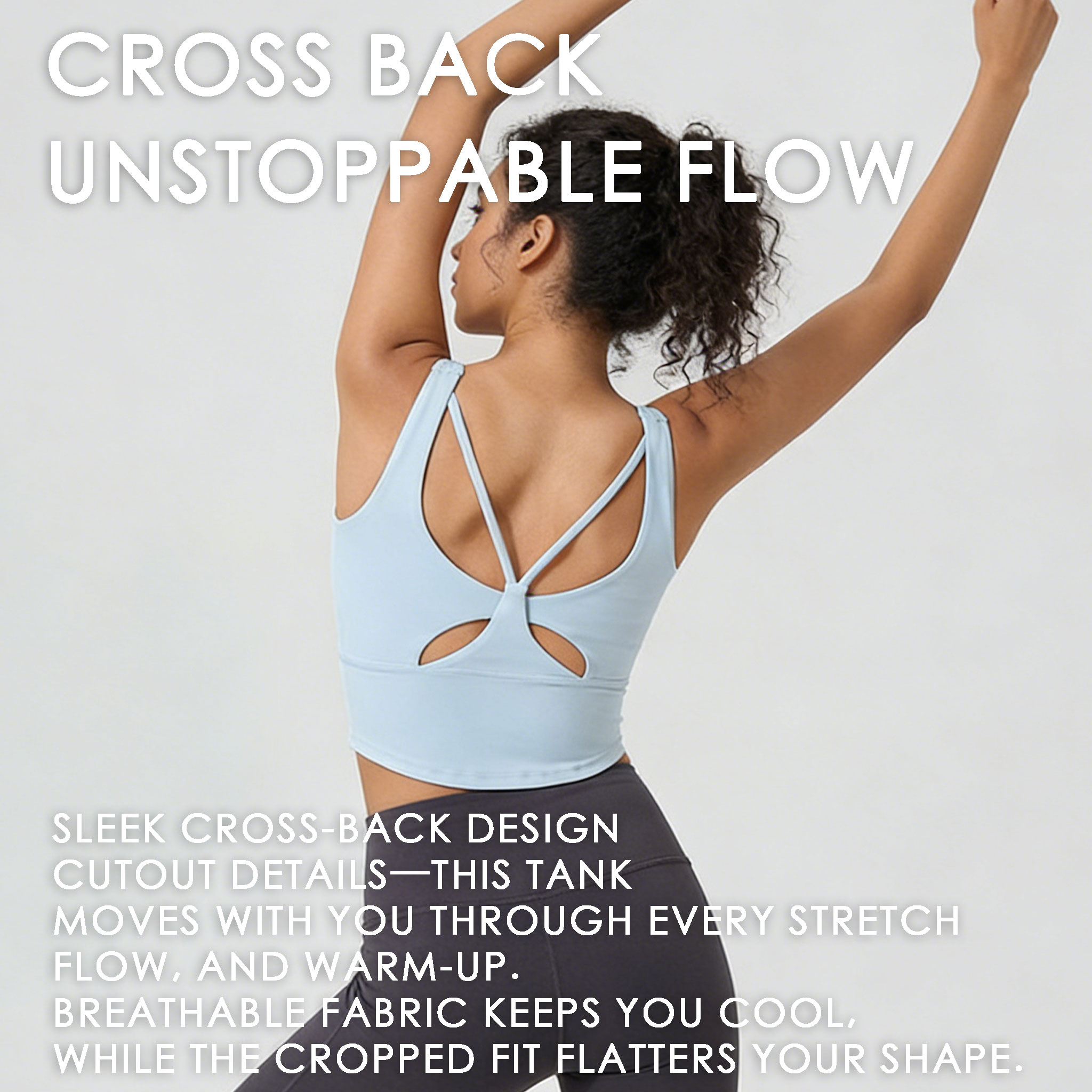 Soutien-gorge de sport pour fe - Yoga Strap Cotton avis et prix