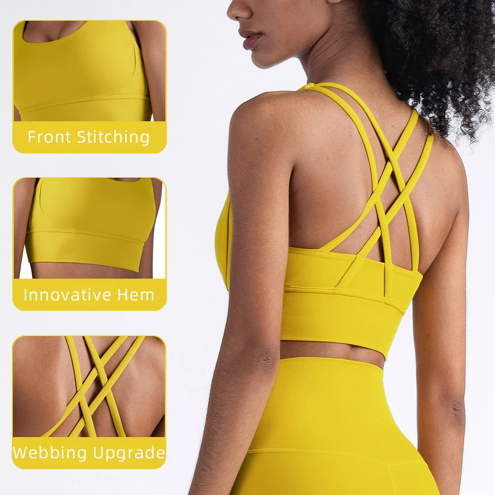 Mode d'été dos croisé femmes S - Yoga Strap Cotton avis et prix