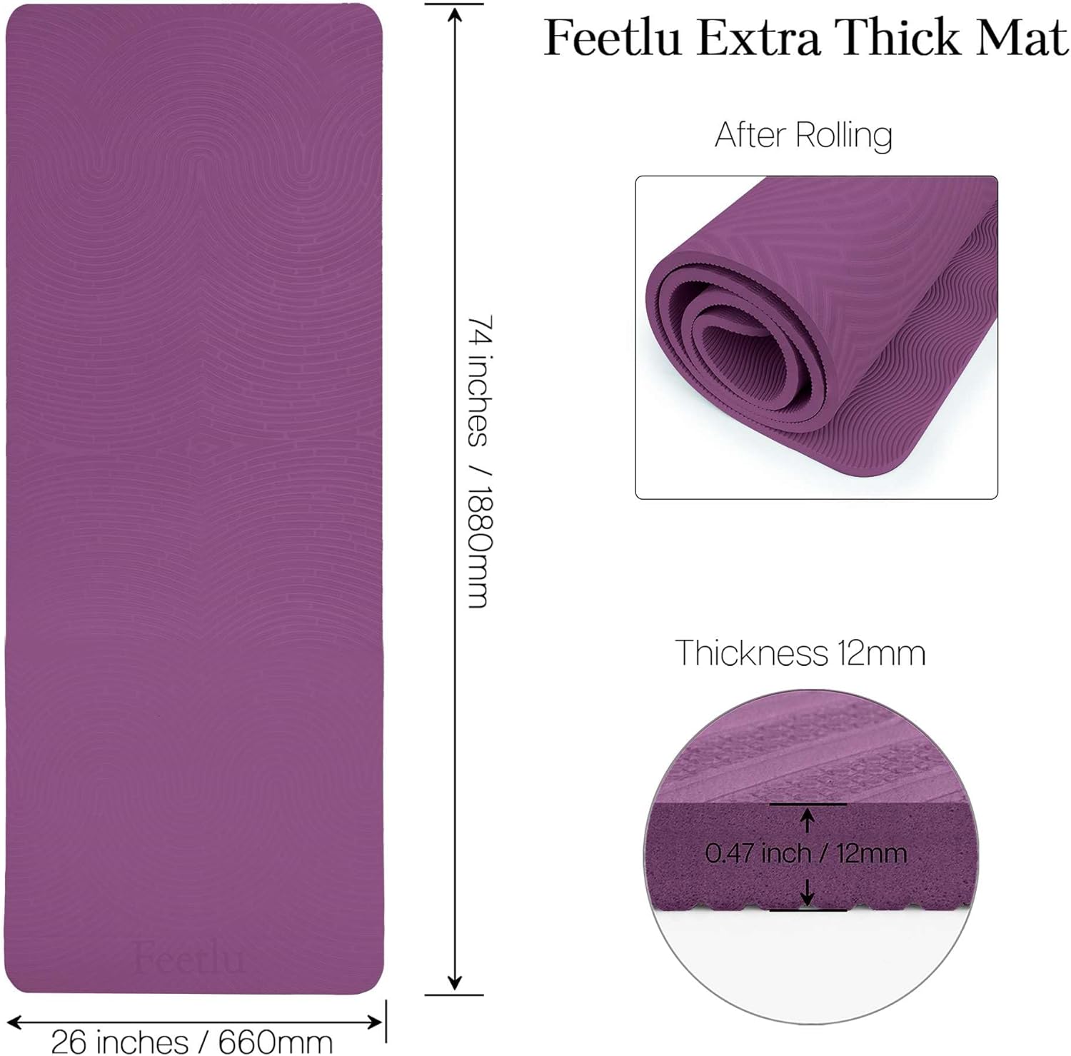 Tapis de yoga, pilates et exer - Pilates Yoga Joint avis et prix